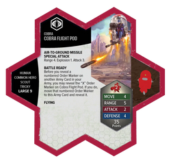 Heroscape: G.I. Joe - COBRA Troopers & COBRA Flight Pod Common Army Expansion