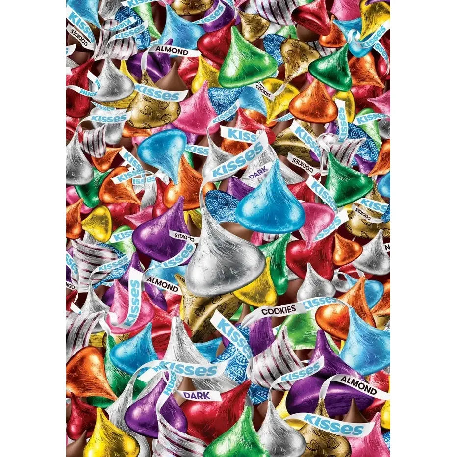 Hershey's Kisses World's Smallest 1000 Piece Jigsaw Puzzle in Tin MasterPieces (ONLINE ORDER ONLY)