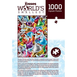 Hershey's Kisses World's Smallest 1000 Piece Jigsaw Puzzle in Tin MasterPieces (ONLINE ORDER ONLY)