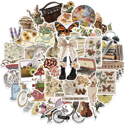 Cartoon Retro Vsco Stickers Pack for Laptop, Luggage, Skateboard, Phone, Suitcase, Guitar, Car (Online Order Only)