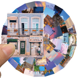 Street Scenery Stickers Blue Sky Landscape Luggage Skateboard DIY Graffiti Kid Toy 10/30/55PCS (Online Order Only)