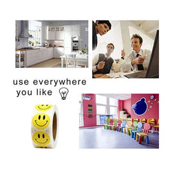 Sticker Kids Reward Sticker Yellow Red Labels Happy Smile Face Sticker Kids Toys School Teacher Student Stationery (ONLINE ORDER ONLY)