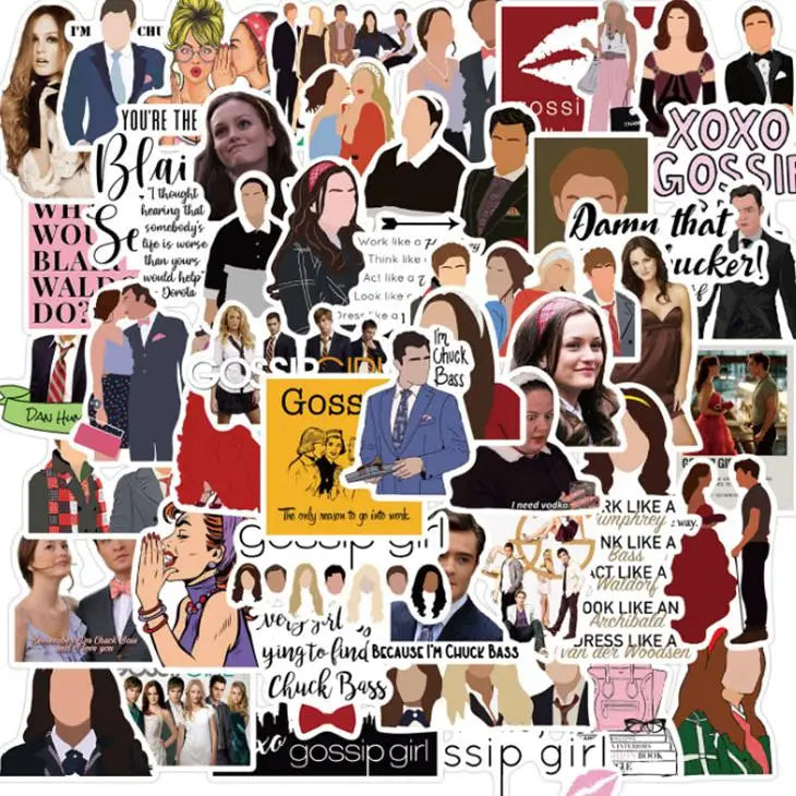 Gossip Girl Sticker Packs (ONLINE ORDER ONLY)