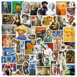 David Art Stickers Set: Luggage, Guitar, Fridge, Laptop, Graffiti Decals (ONLINE ORDER ONLY)