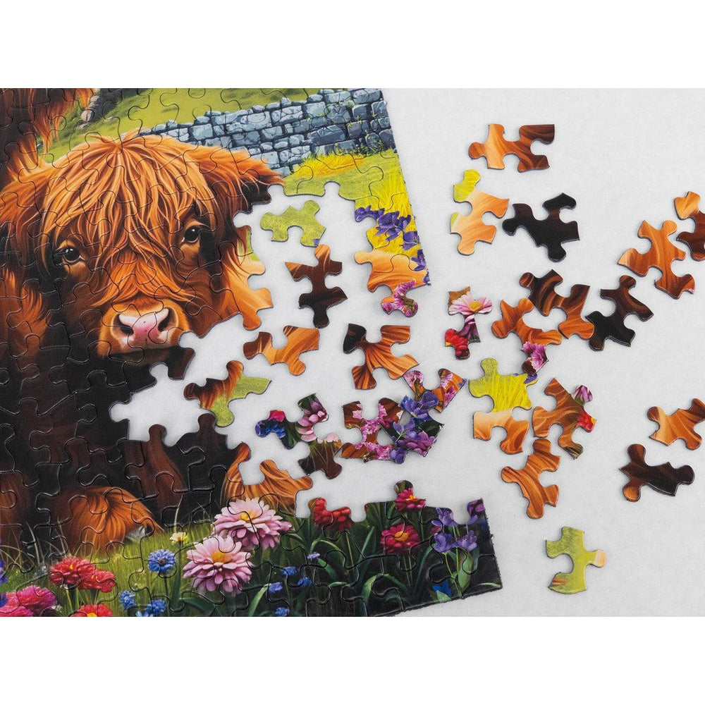 Highland Cows 500 Piece Jigsaw Puzzle Springbok (ONLINE ORDER ONLY)