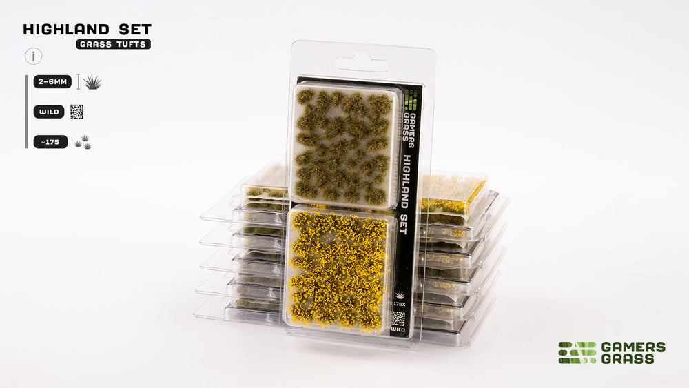 Gamers Grass | Grass Tuft Set | Highland