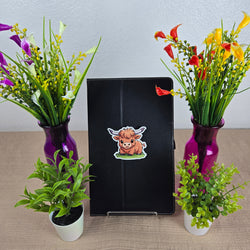 Highland Cow Sticker (ONLINE ORDER ONLY)