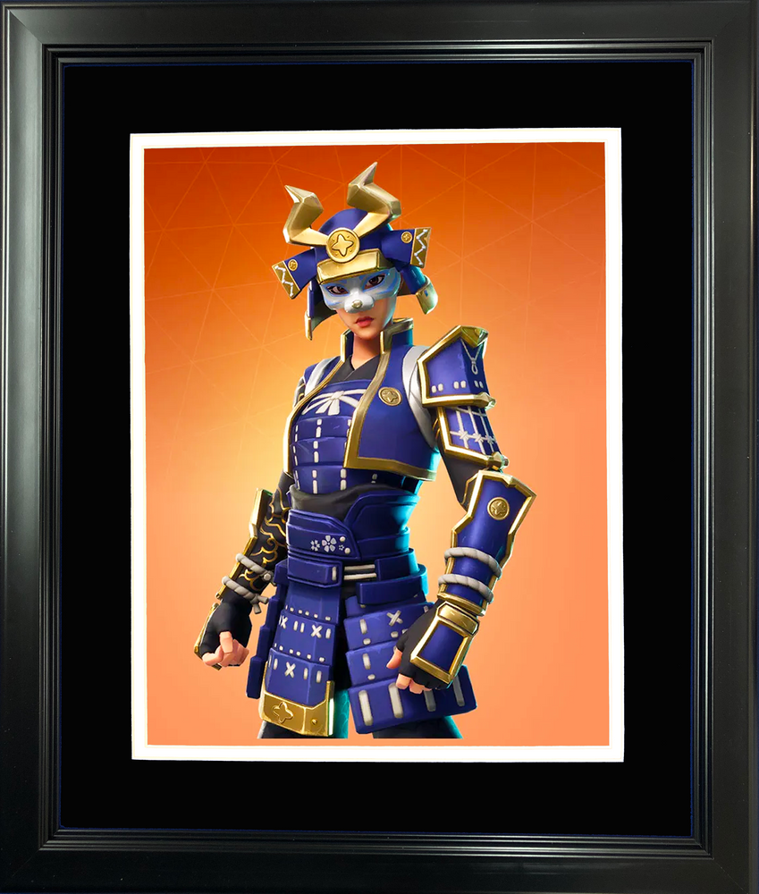 Framed Hime Legendary Fortnite Skin 11"x14" Video Game Photo (ONLINE ORDER ONLY)