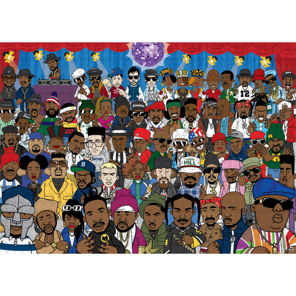 Hip Hop 1000 Piece Jigsaw Puzzle Dokument (ONLINE ORDER ONLY)