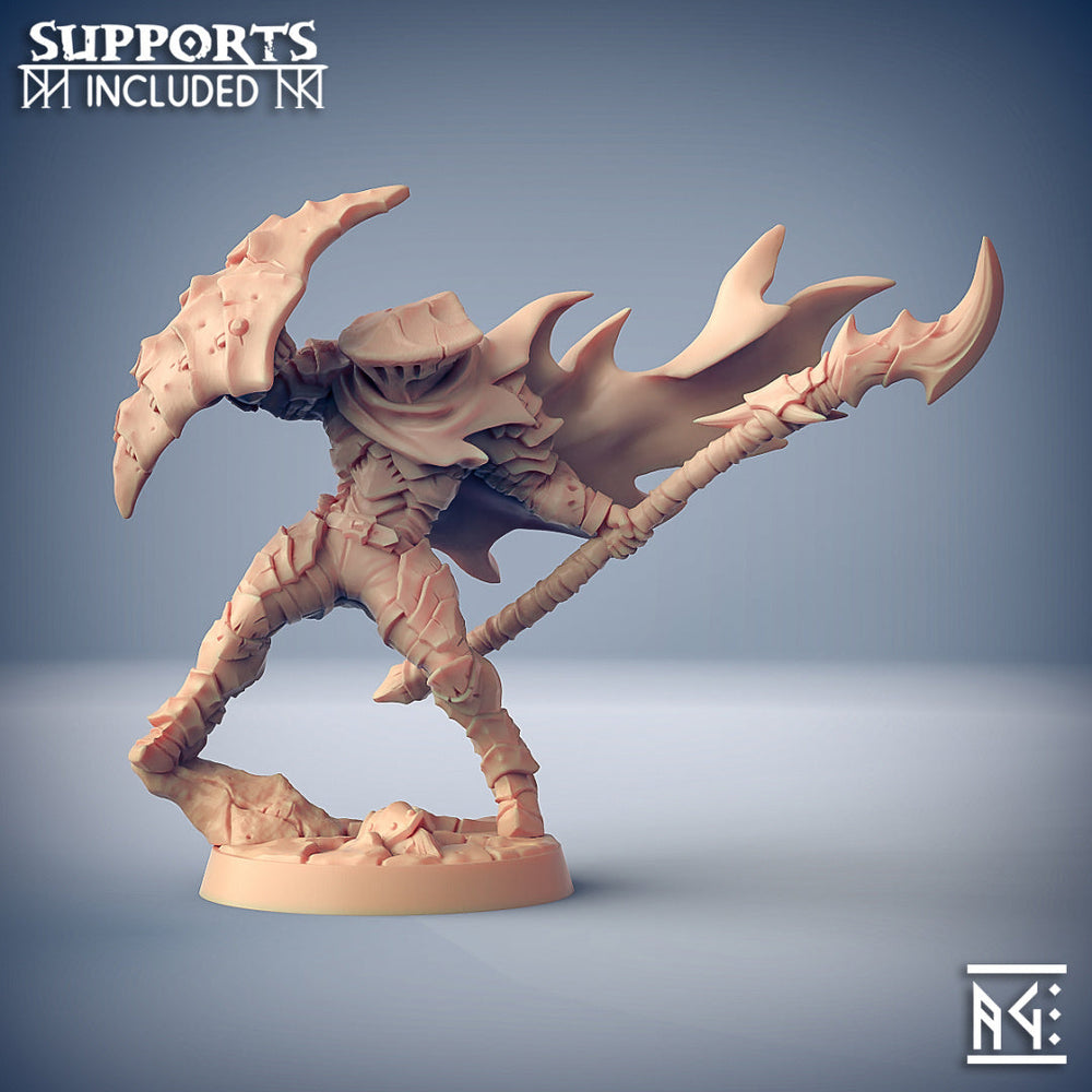 3D Printed Artisan Guild Hiro Dustwalker Scourgeland Survivors 28mm 32mm (Online Only)