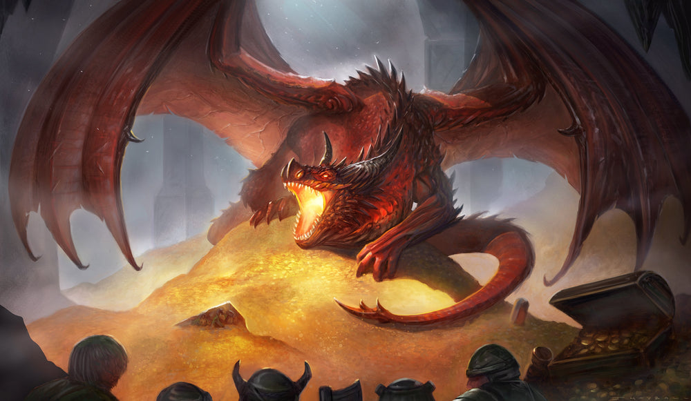 Treasure Dragon | James Hayball Series | Premium Oversized Playmat (ONLINE ORDER ONLY)