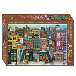 Hoboken Medley 1000 Piece Soft Touch Jigsaw Puzzle Crown Point (ONLINE ORDER ONLY)