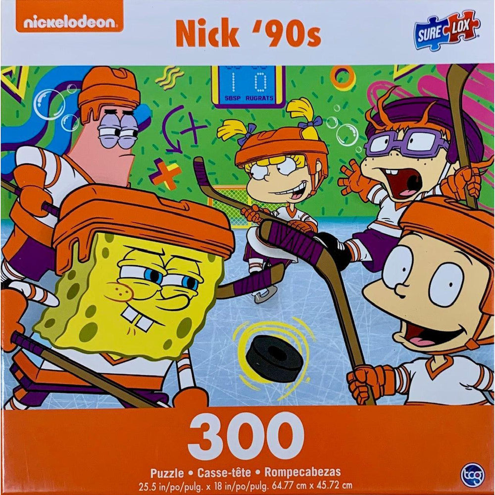 Hockey Game Nick '90s 300 Piece Jigsaw Puzzle Sure Lox (ONLINE ORDER ONLY)