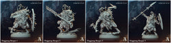 3D Printed Archvillain Games Giantkin - Torlok Clan Hoggmog Borgos 28 32mm D&D (Online Only)