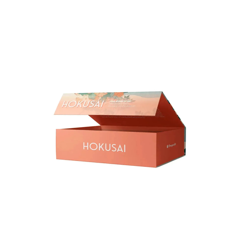 Hokusai Set of 2 120 Piece Double-Sided Jigsaw Puzzle Pomegranate (ONLINE ORDER ONLY)