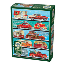 Holiday Hustle 1000 Piece Jigsaw Puzzle Cobble Hill (ONLINE ORDER ONLY)