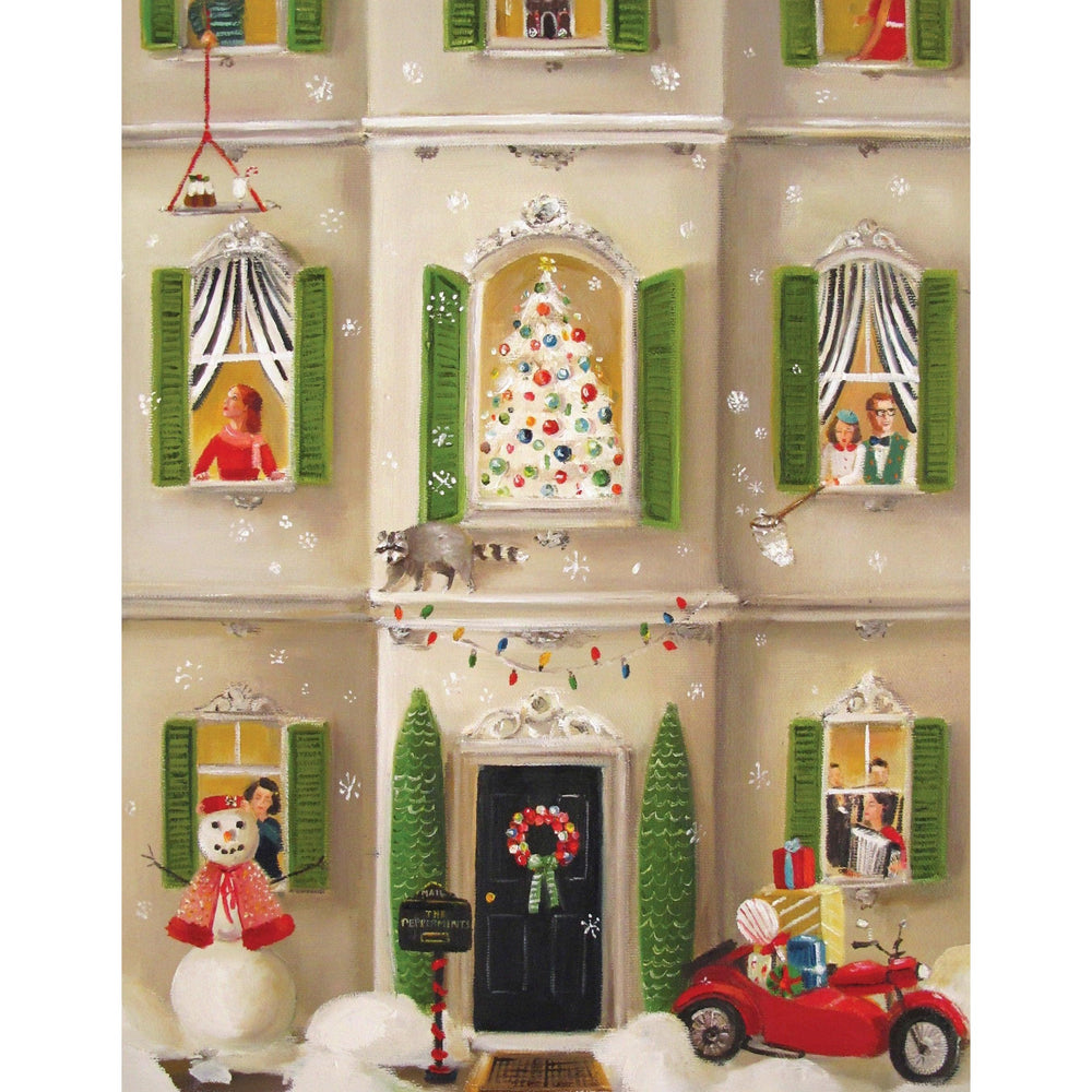 Holiday Open House by Janet Hill 100 Piece Mini Jigsaw Puzzle NYPC (ONLINE ORDER ONLY)