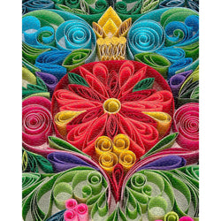 Holiday Quilling Art 1000 Piece Jigsaw Puzzle Springbok (ONLINE ORDER ONLY)
