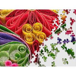 Holiday Quilling Art 1000 Piece Jigsaw Puzzle Springbok (ONLINE ORDER ONLY)