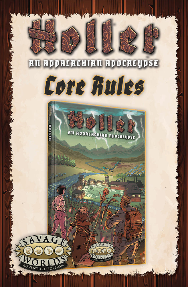 Savage Worlds: Holler - An Appalachian Apocalypse Core Book (ONLINE ORDER ONLY)