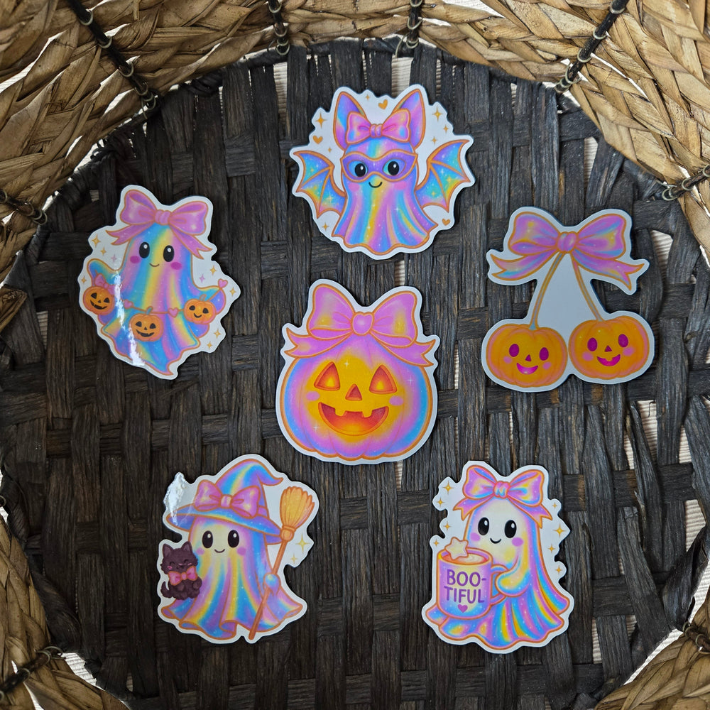 Holographic Halloween Sticker (ONLINE ORDER ONLY)