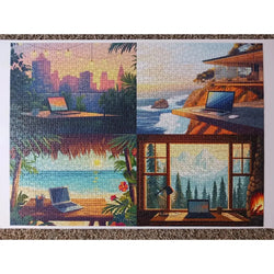 Home Office 1000 Piece Jigsaw Puzzle Snappy (ONLINE ORDER ONLY)