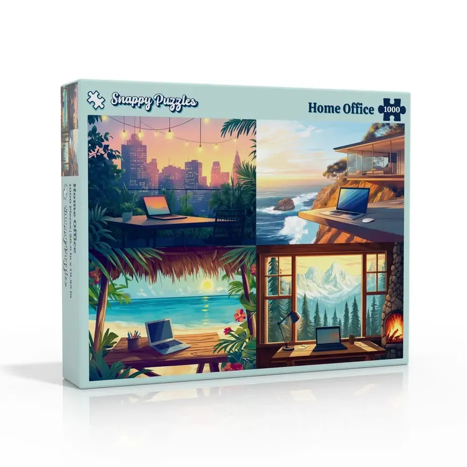Home Office 1000 Piece Jigsaw Puzzle Snappy (ONLINE ORDER ONLY)