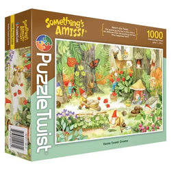 Home Sweet Gnome "Something's Amiss!" 1000 Piece Jigsaw Puzzle PuzzleTwist (ONLINE ORDER ONLY)
