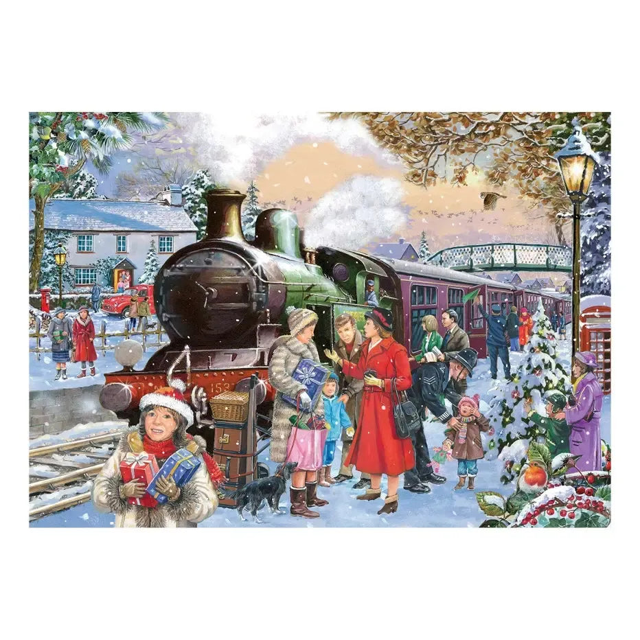 Home for Christmas 500 Big Piece Jigsaw Puzzle HOP (ONLINE ORDER ONLY)