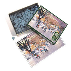 Hometown Hockey 1000 Piece Jigsaw Puzzle Cobble Hill (ONLINE ORDER ONLY)