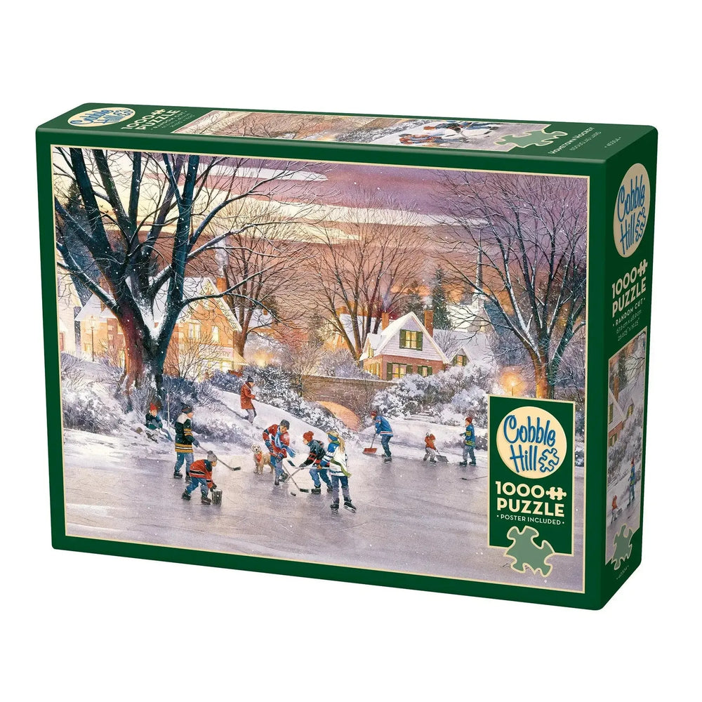 Hometown Hockey 1000 Piece Jigsaw Puzzle Cobble Hill (ONLINE ORDER ONLY)