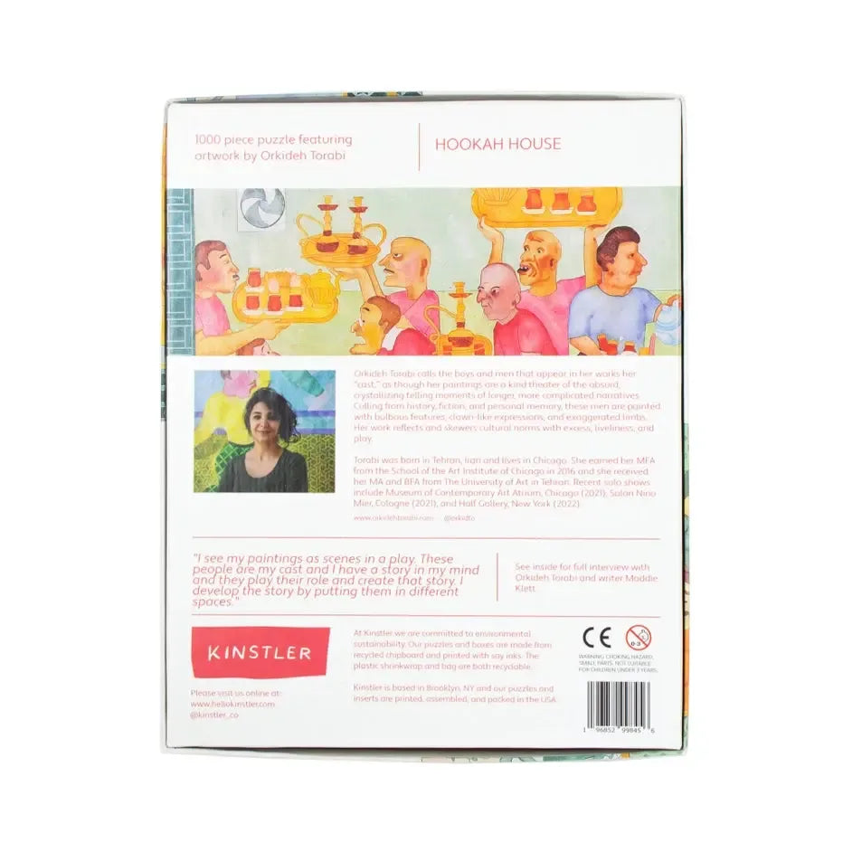 Hookah House 1000 Piece Jigsaw Puzzle Kinstler (ONLINE ORDER ONLY)