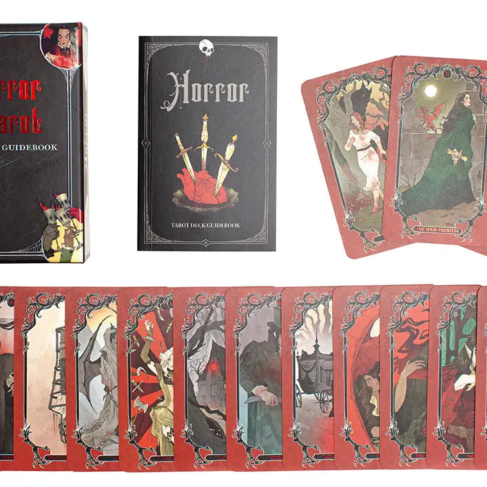 Horror Tarot Deck and Guidebook (Online Order Only)
