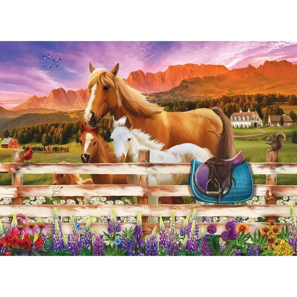 Horse & Foal 1000 Piece Jigsaw Puzzle Eurographics (ONLINE ORDER ONLY)