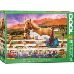 Horse & Foal 1000 Piece Jigsaw Puzzle Eurographics (ONLINE ORDER ONLY)