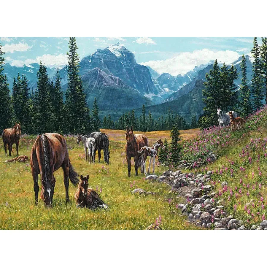 Horse Meadow 1000 Piece Jigsaw Puzzle Cobble Hill (ONLINE ORDER ONLY)