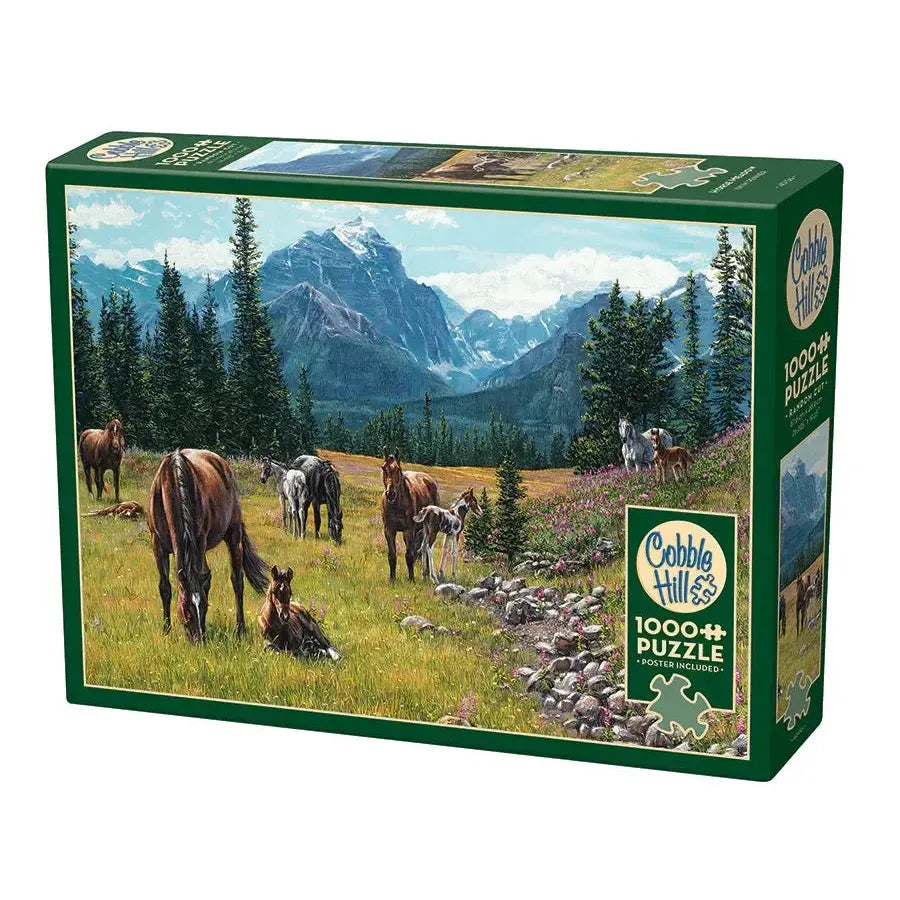 Horse Meadow 1000 Piece Jigsaw Puzzle Cobble Hill (ONLINE ORDER ONLY)