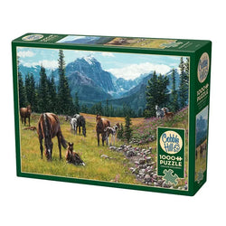 Horse Meadow 1000 Piece Jigsaw Puzzle Cobble Hill (ONLINE ORDER ONLY)