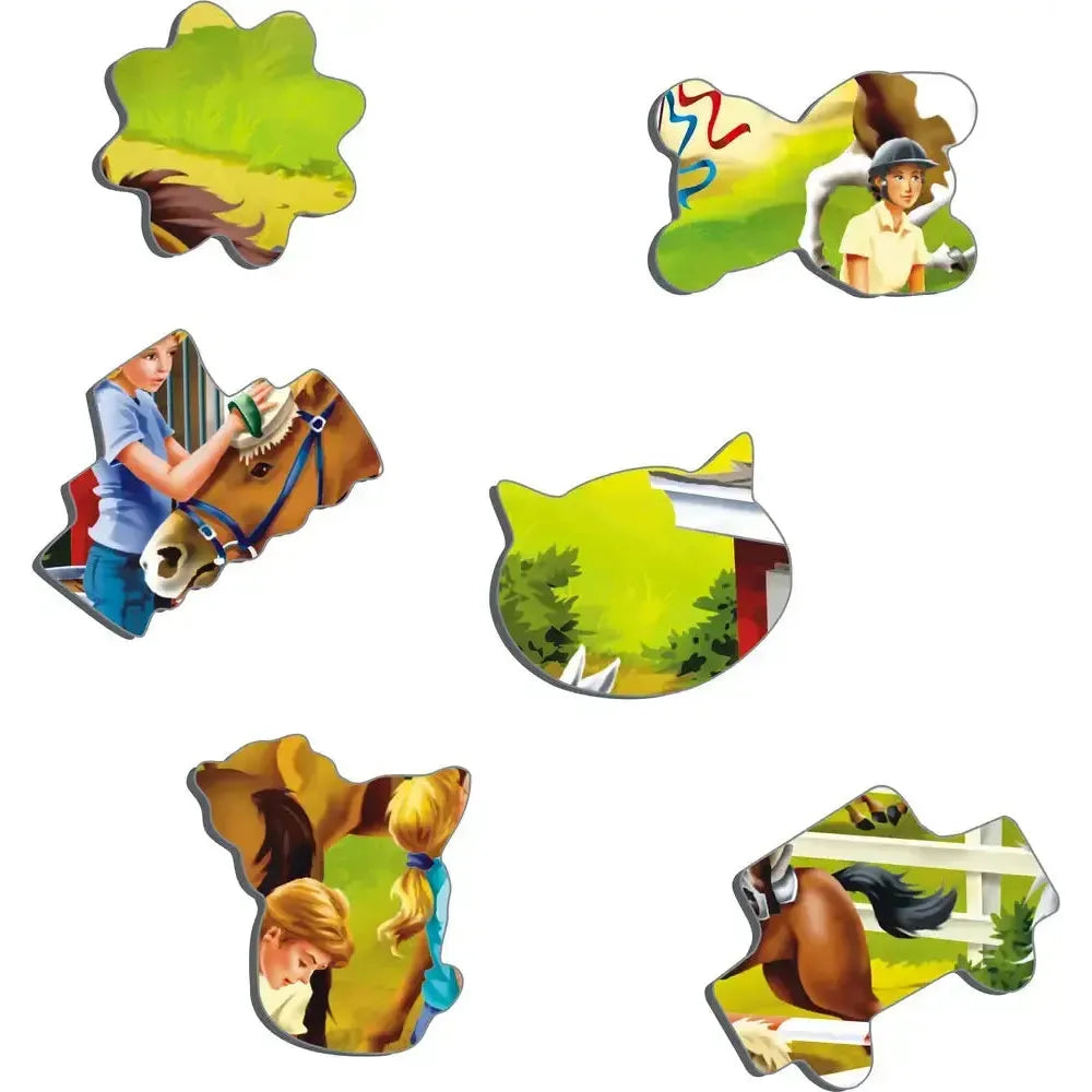 Horse Play & Care 50 Piece Tray Jigsaw Puzzle Larsen (ONLINE ORDER ONLY)