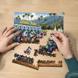 Horse Race 210 Piece Jigsaw Puzzle Boardwalk (ONLINE ORDER ONLY)