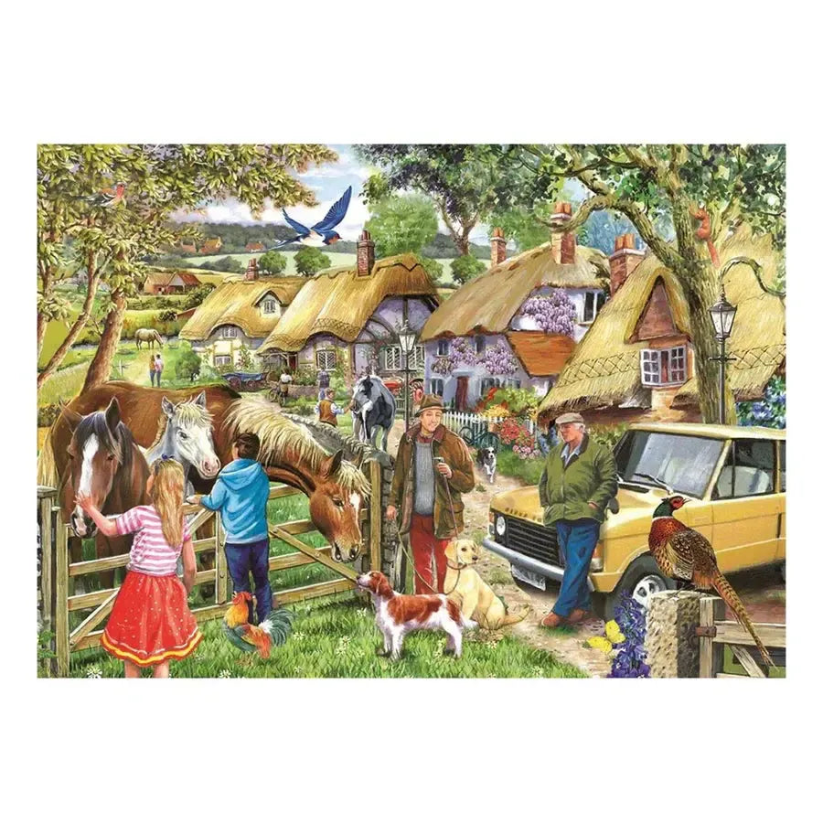 Horses & Hounds 500 Big Piece Jigsaw Puzzle HOP (ONLINE ORDER ONLY)