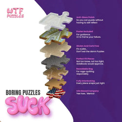 Horsing Around 1000 Piece Jigsaw Puzzle WTF (ONLINE ORDER ONLY)