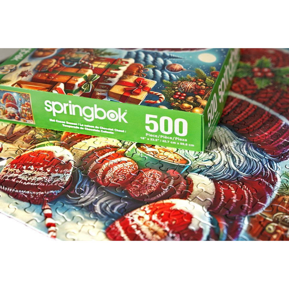 Hot Cocoa Season 500 Piece Jigsaw Puzzle Springbok (ONLINE ORDER ONLY)