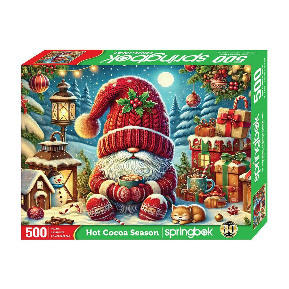 Hot Cocoa Season 500 Piece Jigsaw Puzzle Springbok (ONLINE ORDER ONLY)