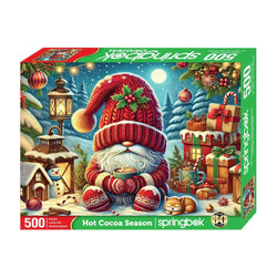 Hot Cocoa Season 500 Piece Jigsaw Puzzle Springbok (ONLINE ORDER ONLY)