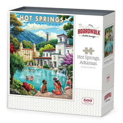 Hot Springs Arkansas 500 Piece Jigsaw Puzzle Boardwalk (ONLINE ORDER ONLY)