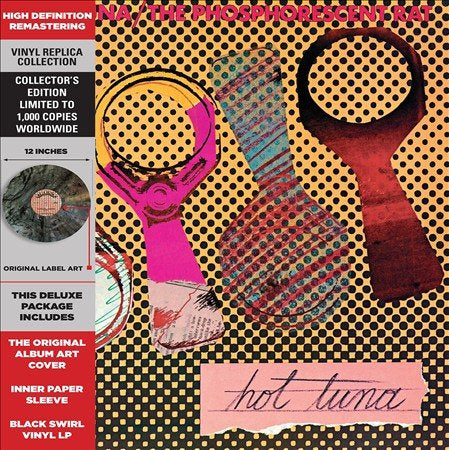 Hot Tuna - THE PHOSPHORESCENT RAT (BLACK SWIRL) [Vinyl] (ONLINE ORDER ONLY)