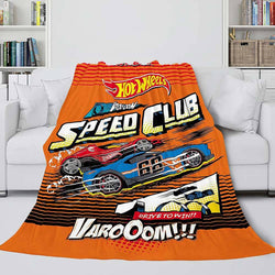 Hot Wheels Blanket Flannel Fleece Blanket Quilt Throw Cosplay Bedding (Online Order Only)