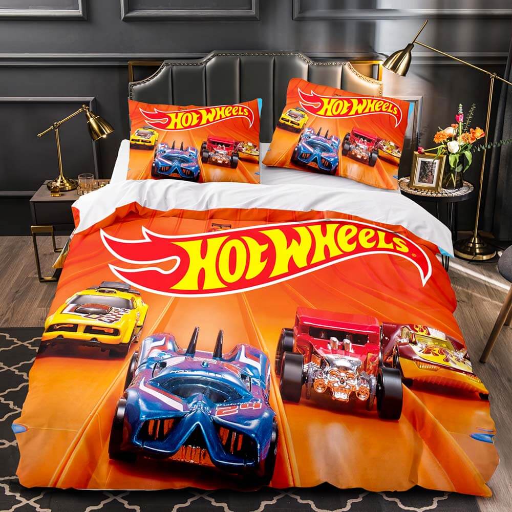 Hot Wheels Cosplay Bedding Set Quilt Covers Without Filler