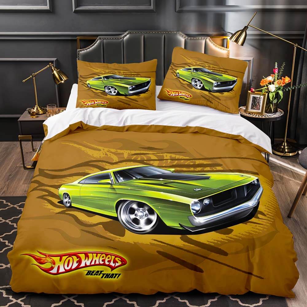 Hot Wheels Cosplay Bedding Set Quilt Covers Without Filler